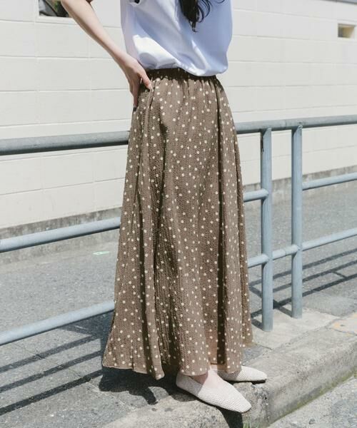 URBAN RESEARCH ITEMS / アーバンリサーチ アイテムズ スカート | フクレドットギャザースカート | 詳細3