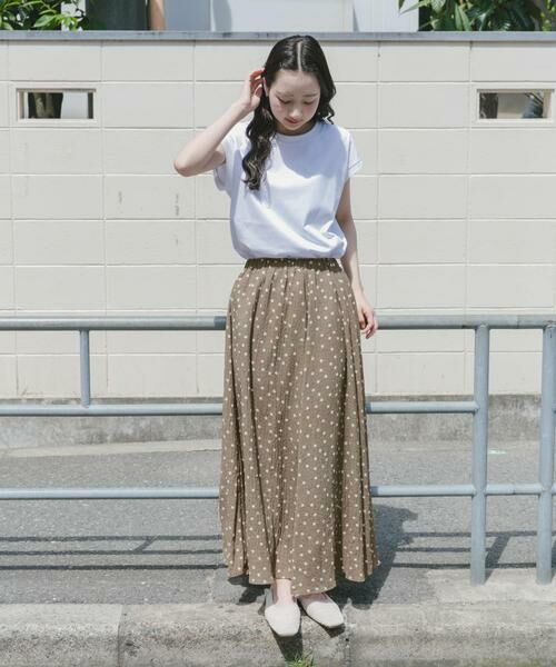 URBAN RESEARCH ITEMS / アーバンリサーチ アイテムズ スカート | フクレドットギャザースカート | 詳細4
