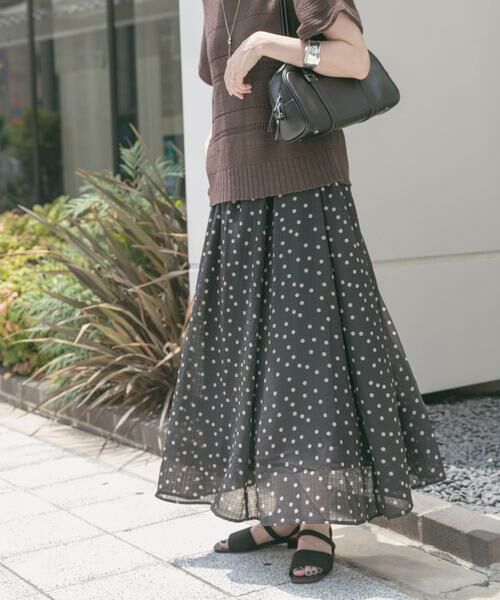 URBAN RESEARCH ITEMS / アーバンリサーチ アイテムズ スカート | フクレドットギャザースカート | 詳細13