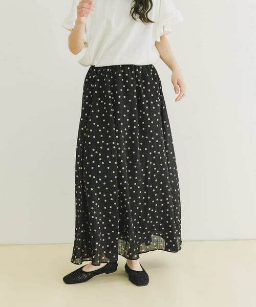 URBAN RESEARCH ITEMS / アーバンリサーチ アイテムズ スカート | フクレドットギャザースカート | 詳細17