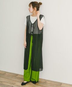 URBAN RESEARCH ITEMS / アーバンリサーチ アイテムズ ワンピース | メッシュジレワンピース