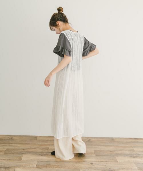 URBAN RESEARCH ITEMS / アーバンリサーチ アイテムズ ワンピース | メッシュジレワンピース | 詳細6