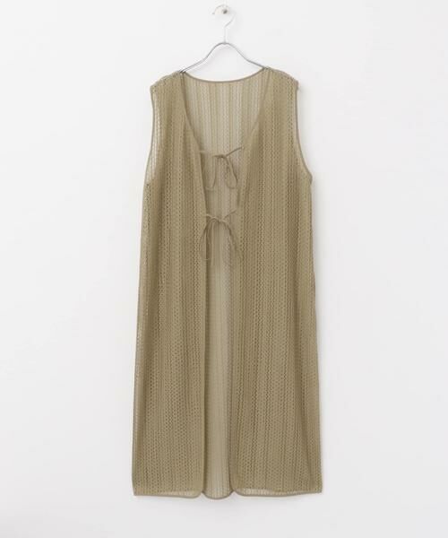 URBAN RESEARCH ITEMS / アーバンリサーチ アイテムズ ワンピース | メッシュジレワンピース | 詳細23