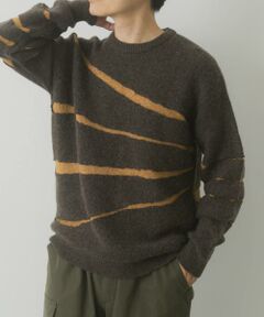 URBAN RESEARCH ITEMS / アーバンリサーチ アイテムズ ニット・セーター | ブレイクボーダー クルーネックニット