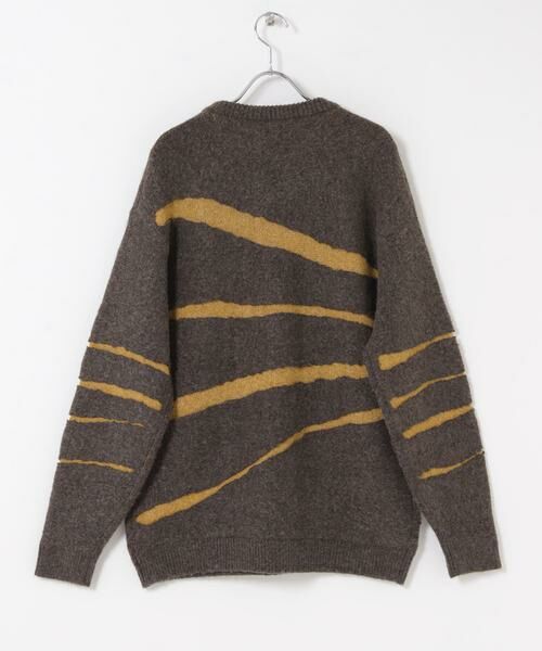 URBAN RESEARCH ITEMS / アーバンリサーチ アイテムズ ニット・セーター | ブレイクボーダー クルーネックニット | 詳細8