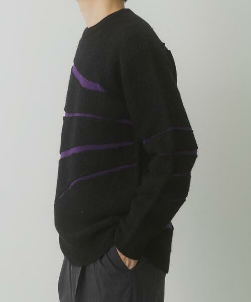 URBAN RESEARCH ITEMS / アーバンリサーチ アイテムズ ニット・セーター | ブレイクボーダー クルーネックニット | 詳細23