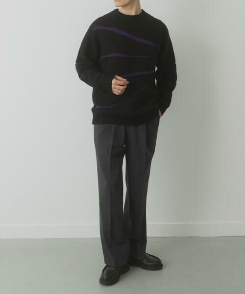 URBAN RESEARCH ITEMS / アーバンリサーチ アイテムズ ニット・セーター | ブレイクボーダー クルーネックニット | 詳細25
