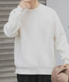 URBAN RESEARCH ITEMS / アーバンリサーチ アイテムズ ニット・セーター | ダブルフェイスシェニールクルーネックニット