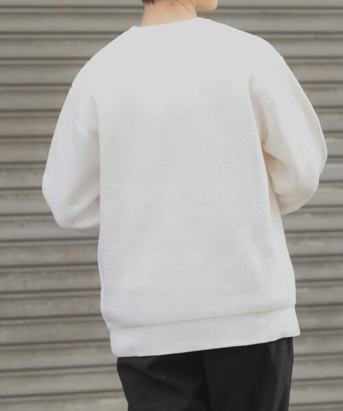 URBAN RESEARCH ITEMS / アーバンリサーチ アイテムズ ニット・セーター | ダブルフェイスシェニールクルーネックニット | 詳細8