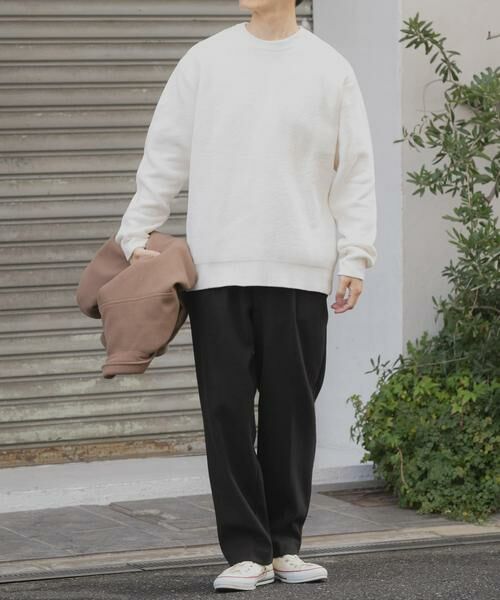 URBAN RESEARCH ITEMS / アーバンリサーチ アイテムズ ニット・セーター | ダブルフェイスシェニールクルーネックニット | 詳細9