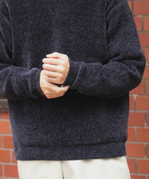 URBAN RESEARCH ITEMS / アーバンリサーチ アイテムズ ニット・セーター | ダブルフェイスシェニールクルーネックニット | 詳細15