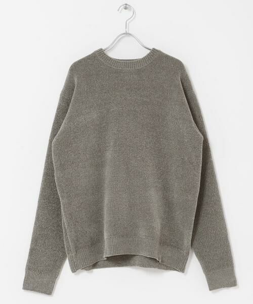 URBAN RESEARCH ITEMS / アーバンリサーチ アイテムズ ニット・セーター | ダブルフェイスシェニールクルーネックニット | 詳細22