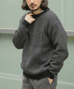 URBAN RESEARCH ITEMS / アーバンリサーチ アイテムズ ニット・セーター | マシンウォッシャブル バーズアイ クルーニット