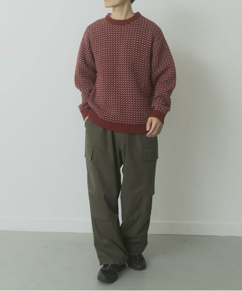 URBAN RESEARCH ITEMS / アーバンリサーチ アイテムズ ニット・セーター | マシンウォッシャブル バーズアイ クルーニット | 詳細10