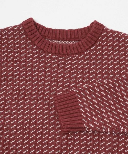 URBAN RESEARCH ITEMS / アーバンリサーチ アイテムズ ニット・セーター | マシンウォッシャブル バーズアイ クルーニット | 詳細7