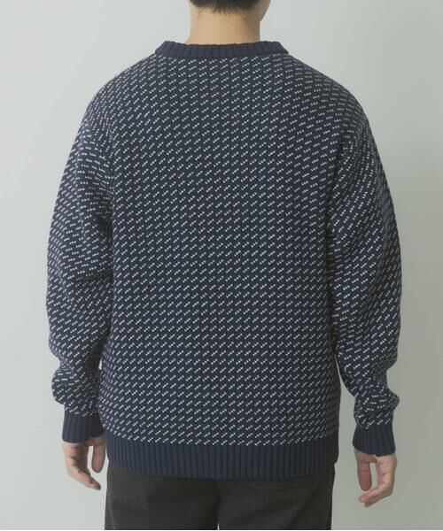 URBAN RESEARCH ITEMS / アーバンリサーチ アイテムズ ニット・セーター | マシンウォッシャブル バーズアイ クルーニット | 詳細20