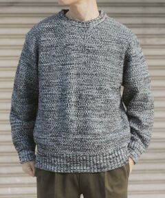 URBAN RESEARCH ITEMS / アーバンリサーチ アイテムズ ニット・セーター | マシンウォッシャブル クルーネックカノコニット
