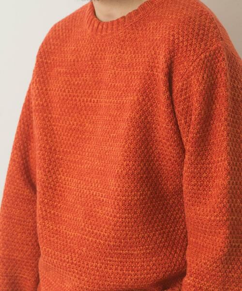 URBAN RESEARCH ITEMS / アーバンリサーチ アイテムズ ニット・セーター | マシンウォッシャブル クルーネックカノコニット | 詳細11