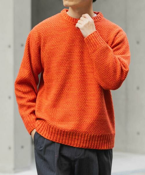URBAN RESEARCH ITEMS / アーバンリサーチ アイテムズ ニット・セーター | マシンウォッシャブル クルーネックカノコニット | 詳細12