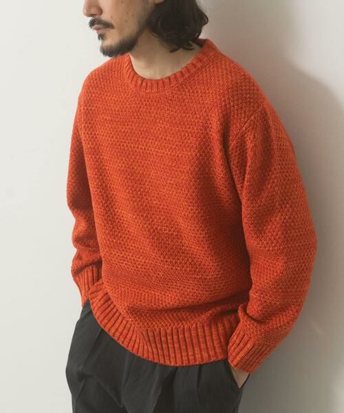URBAN RESEARCH ITEMS / アーバンリサーチ アイテムズ ニット・セーター | マシンウォッシャブル クルーネックカノコニット | 詳細13