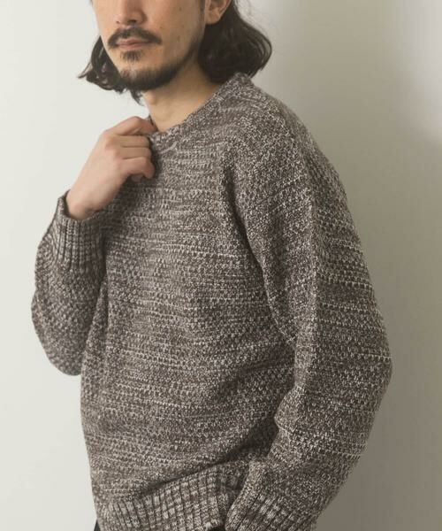 URBAN RESEARCH ITEMS / アーバンリサーチ アイテムズ ニット・セーター | マシンウォッシャブル クルーネックカノコニット | 詳細20