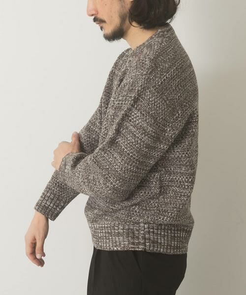 URBAN RESEARCH ITEMS / アーバンリサーチ アイテムズ ニット・セーター | マシンウォッシャブル クルーネックカノコニット | 詳細21