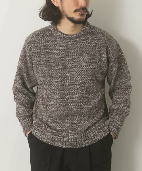 URBAN RESEARCH ITEMS / アーバンリサーチ アイテムズ ニット・セーター | マシンウォッシャブル クルーネックカノコニット | 詳細23