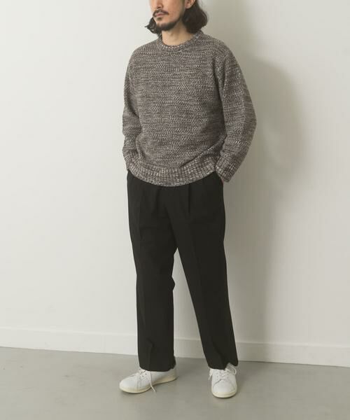 URBAN RESEARCH ITEMS / アーバンリサーチ アイテムズ ニット・セーター | マシンウォッシャブル クルーネックカノコニット | 詳細24