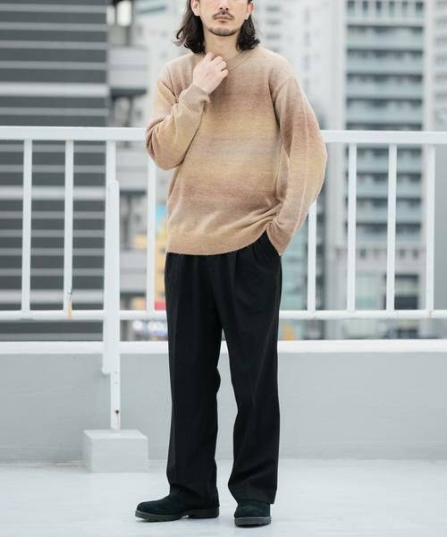 URBAN RESEARCH ITEMS / アーバンリサーチ アイテムズ ニット・セーター | スペースダイクルーネックニット | 詳細8