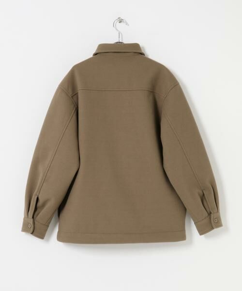 URBAN RESEARCH ITEMS / アーバンリサーチ アイテムズ ダウンジャケット・ベスト | 発熱ジャージメルトンCPOキルトジャケット | 詳細5