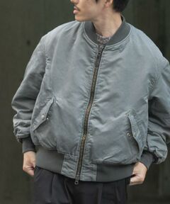 URBAN RESEARCH ITEMS / アーバンリサーチ アイテムズ ミリタリージャケット・コート | ピグメントダイ オーバーサイズMA-1