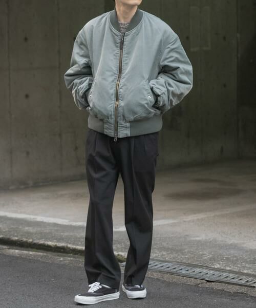 URBAN RESEARCH ITEMS / アーバンリサーチ アイテムズ ミリタリージャケット・コート | ピグメントダイ オーバーサイズMA-1 | 詳細5