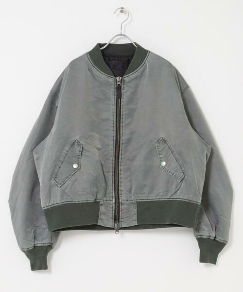 URBAN RESEARCH ITEMS / アーバンリサーチ アイテムズ ミリタリージャケット・コート | ピグメントダイ オーバーサイズMA-1 | 詳細6