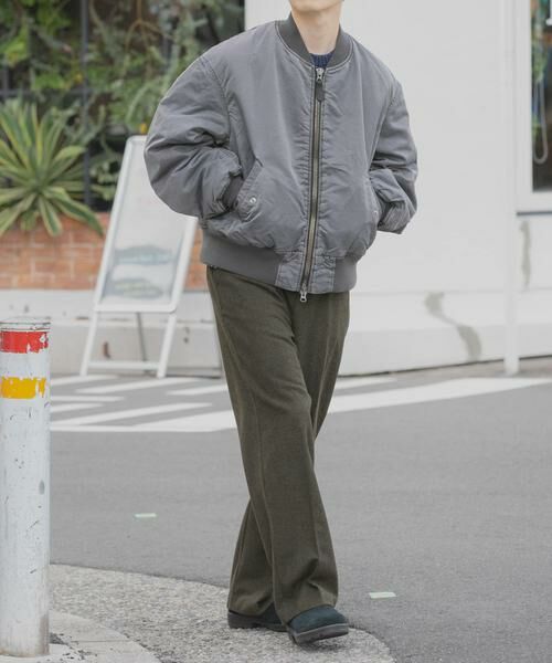 URBAN RESEARCH ITEMS / アーバンリサーチ アイテムズ ミリタリージャケット・コート | ピグメントダイ オーバーサイズMA-1 | 詳細10