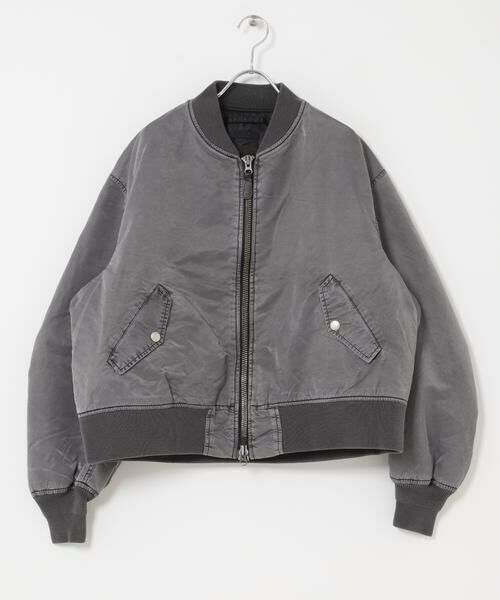 URBAN RESEARCH ITEMS / アーバンリサーチ アイテムズ ミリタリージャケット・コート | ピグメントダイ オーバーサイズMA-1 | 詳細11