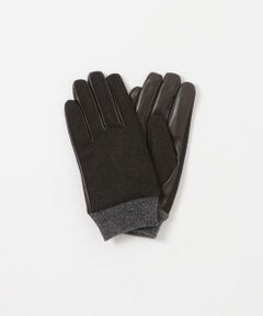 URBAN RESEARCH ITEMS / アーバンリサーチ アイテムズ 手袋 | ラムレザー×ツイード グローブ
