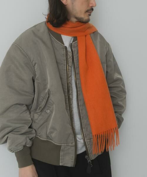 URBAN RESEARCH ITEMS / アーバンリサーチ アイテムズ マフラー・ショール・スヌード・ストール | ウール×カシミヤ マフラー | 詳細1
