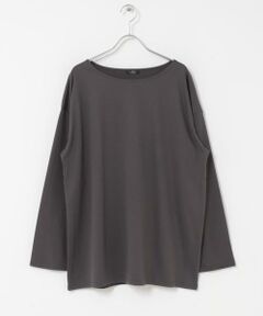 URBAN RESEARCH ITEMS / アーバンリサーチ アイテムズ Tシャツ | シルケットボートネックロンTシャツ