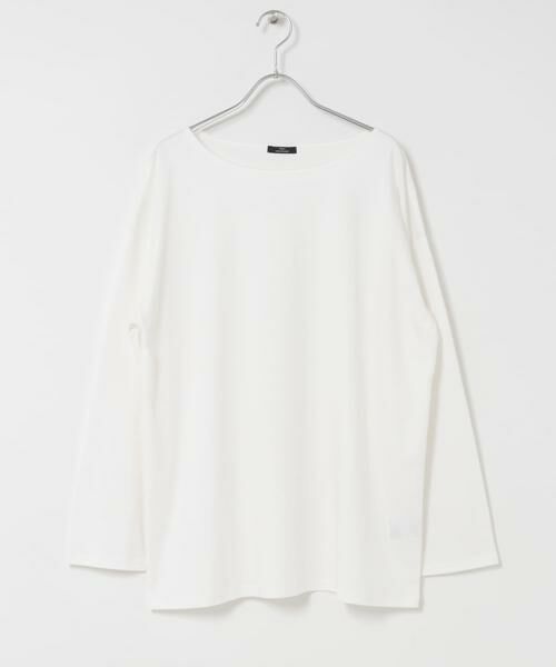 URBAN RESEARCH ITEMS / アーバンリサーチ アイテムズ Tシャツ | シルケットボートネックロンTシャツ | 詳細5