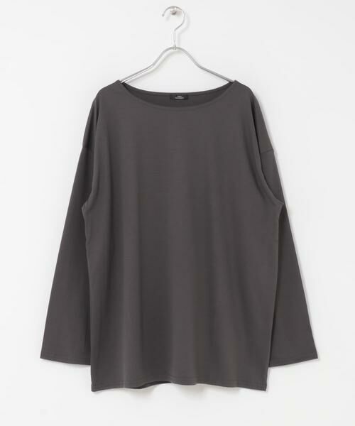 URBAN RESEARCH ITEMS / アーバンリサーチ アイテムズ Tシャツ | シルケットボートネックロンTシャツ | 詳細19