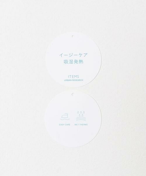 URBAN RESEARCH ITEMS / アーバンリサーチ アイテムズ Tシャツ | シルケットボートネックロンTシャツ | 詳細23