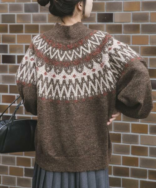 URBAN RESEARCH ITEMS / アーバンリサーチ アイテムズ ニット・セーター | シャギーノルディックニット | 詳細3