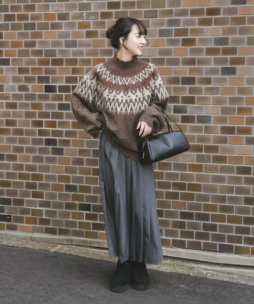 URBAN RESEARCH ITEMS / アーバンリサーチ アイテムズ ニット・セーター | シャギーノルディックニット | 詳細4