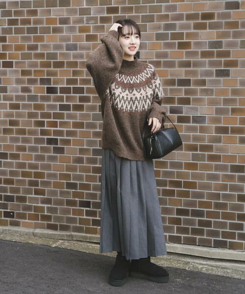 URBAN RESEARCH ITEMS / アーバンリサーチ アイテムズ ニット・セーター | シャギーノルディックニット | 詳細5