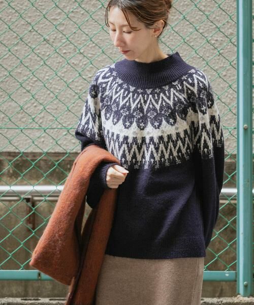 URBAN RESEARCH ITEMS / アーバンリサーチ アイテムズ ニット・セーター | シャギーノルディックニット | 詳細12