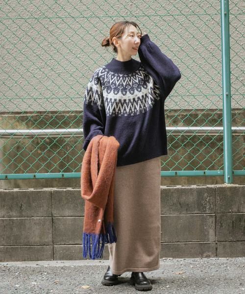 URBAN RESEARCH ITEMS / アーバンリサーチ アイテムズ ニット・セーター | シャギーノルディックニット | 詳細14