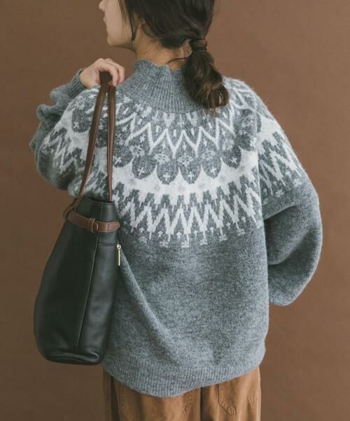 URBAN RESEARCH ITEMS / アーバンリサーチ アイテムズ ニット・セーター | シャギーノルディックニット | 詳細22