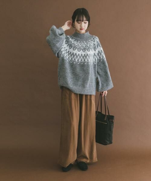 URBAN RESEARCH ITEMS / アーバンリサーチ アイテムズ ニット・セーター | シャギーノルディックニット | 詳細24