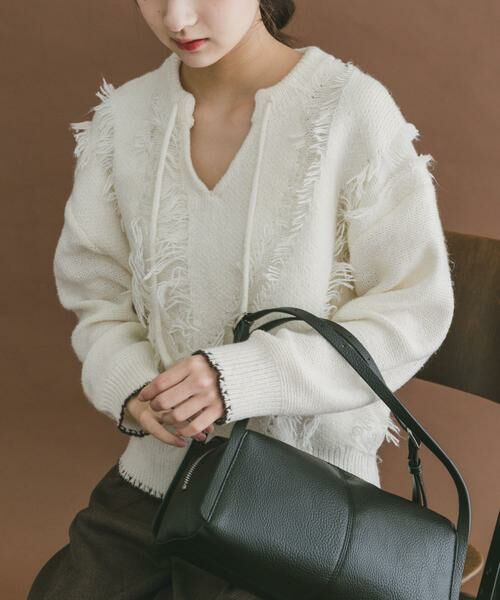 URBAN RESEARCH ITEMS / アーバンリサーチ アイテムズ ニット・セーター | デザインスキッパーニット | 詳細13