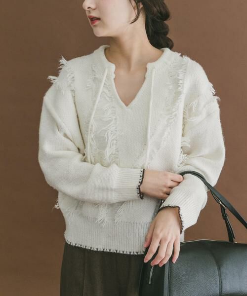 URBAN RESEARCH ITEMS / アーバンリサーチ アイテムズ ニット・セーター | デザインスキッパーニット | 詳細17